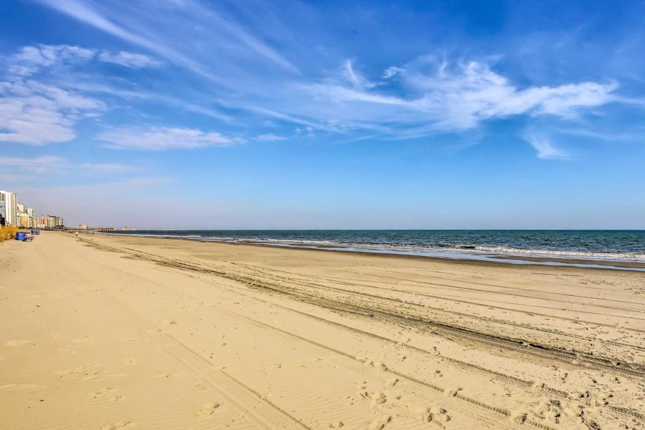 Beachfront Family Condo With View And Pool Access Myrtle Beach Exterior photo